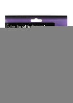 Wand Essentials Fluttertip Silicone Wand Attachment - Purple