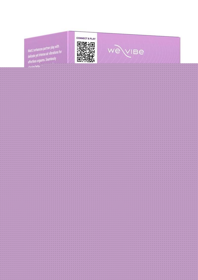 We-Vibe Melt 2 Rechargeable Silicone Couples Vibrator - Purple