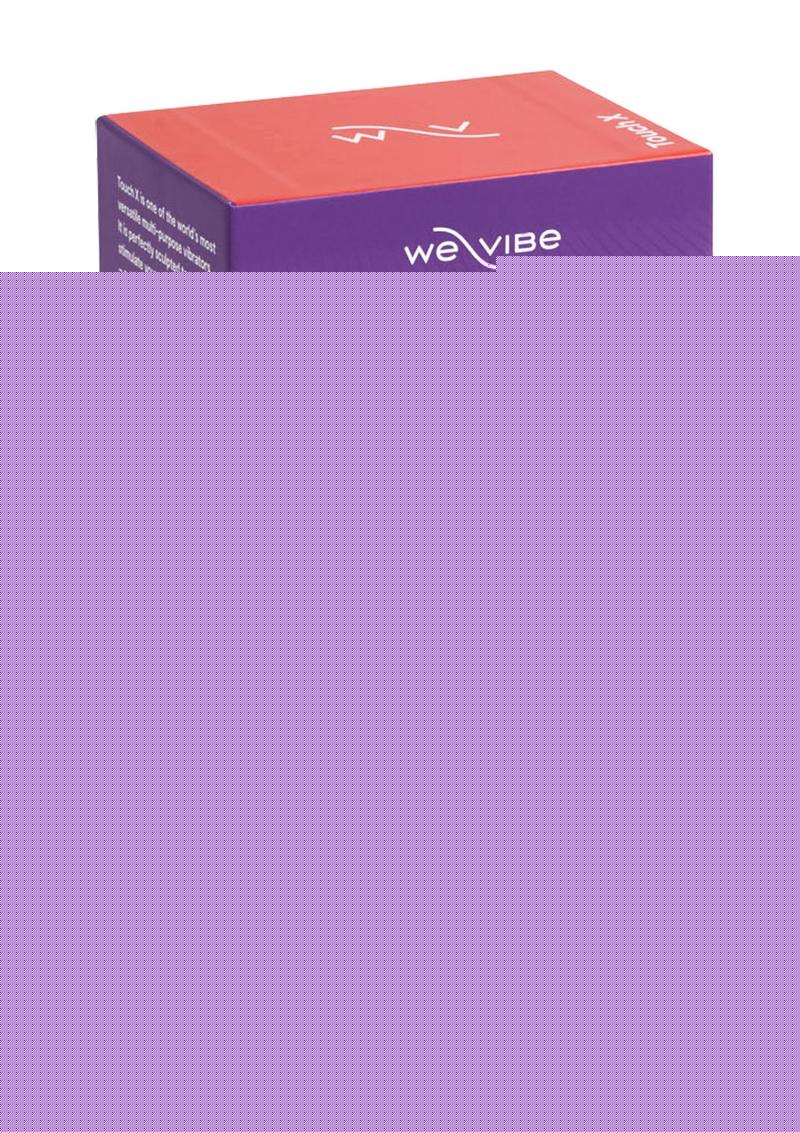 We-Vibe Touch X Rechargeable Silicone Clitoral Mini Vibrator - Crave - Coral