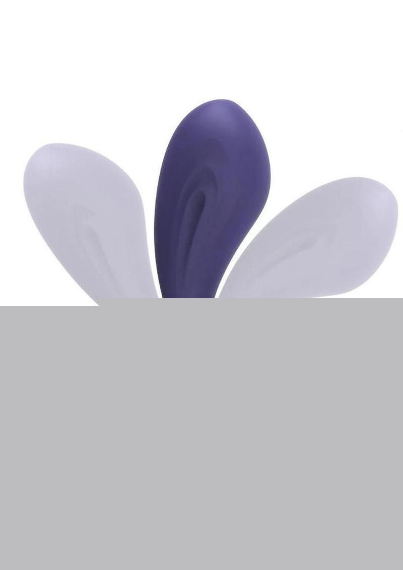 Witty Rechargeable Silicone Vibrator with Clitoral Stimulator