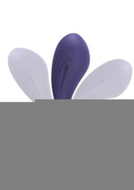Witty Rechargeable Silicone Vibrator with Clitoral Stimulator