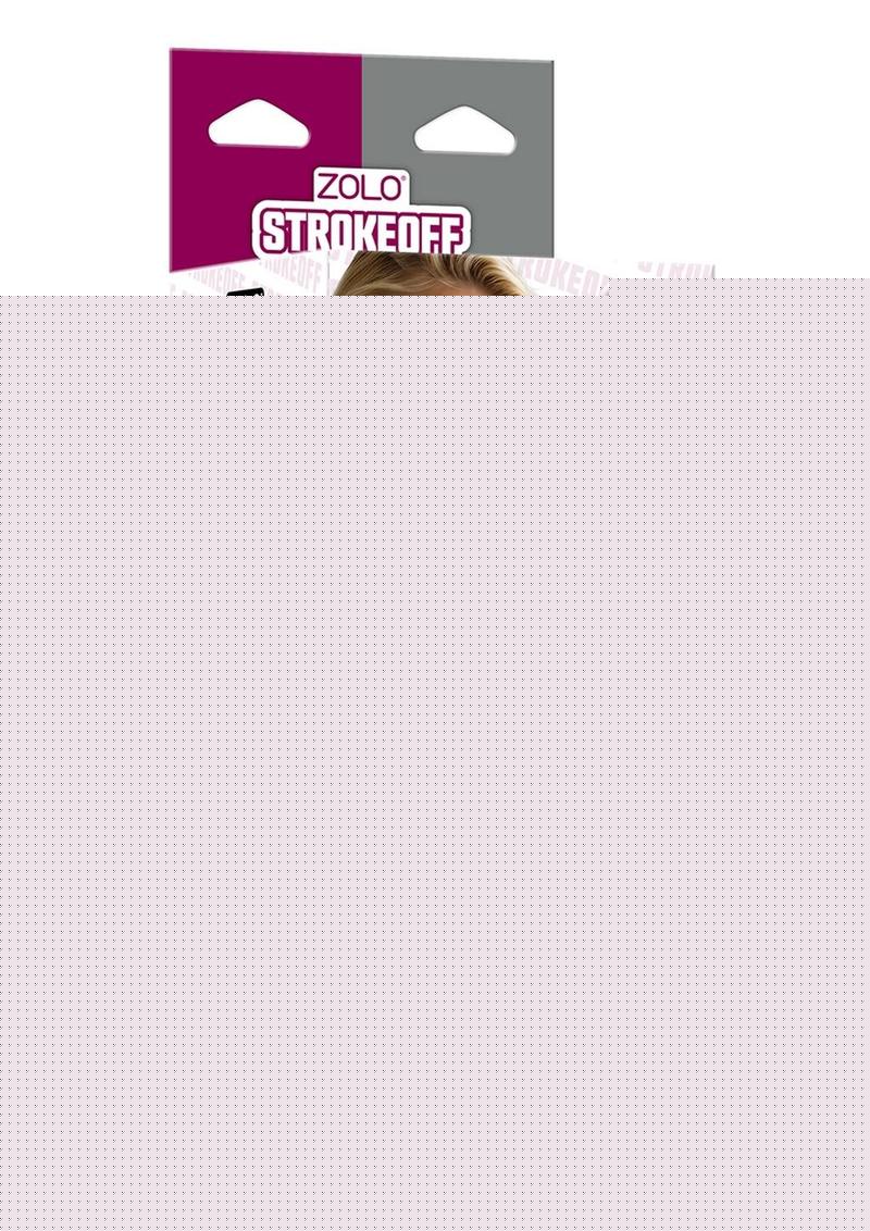 ZOLO Stroke Off Vibrating Rechargeable Pussy Stroker - Vanilla