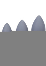A-Play Silicone Anal Trainer - Gray/Grey - Set