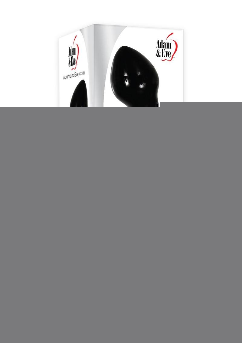 Adam and Eve - Adam's Glass Prostate Massager - Black