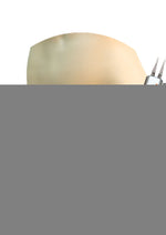 All American Whoppers Vibrating Dildo with Harness - Black/Caramel - 8in
