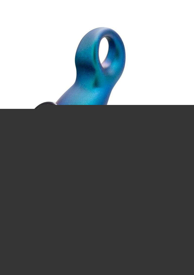 Anal Adventures Matrix Teleportation Plug Rechargeable Silicone Anal Plug - Lunar