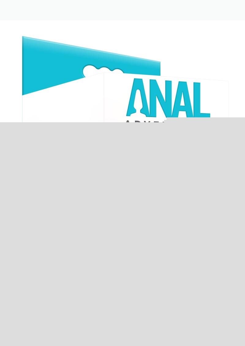 Anal Adventures XXL Butt Plug - Black