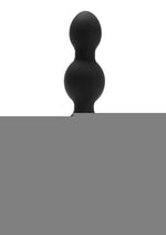 B-Vibe Triplet Anal Beads Rechargeable Silicone Beads with Remote Control - Black