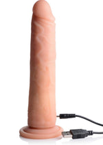 Big Shot Silicone Vibrating and Twirling Remote Control Rechargeable Dildo