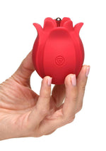 Bloomgasm Orchids Wild Rechargeable Silicone Vibrating Pinpoint Rose Tickler