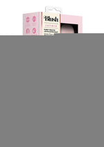 Blush Jaymie Rechargeable Silicone Rabbit Vibrator - Pink