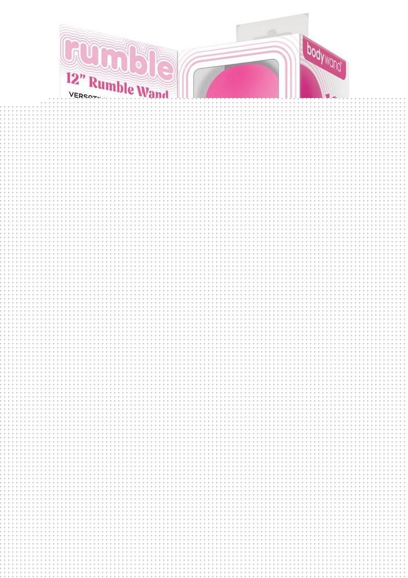 Bodywand Rumble Wand 12 - Hot Pink