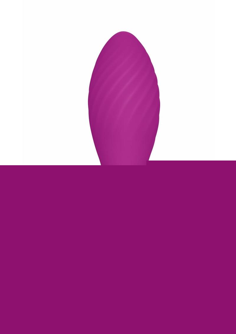 Bodywand Socialite Paradis Rechargeable Silicone Anal Plug - Gold/Purple