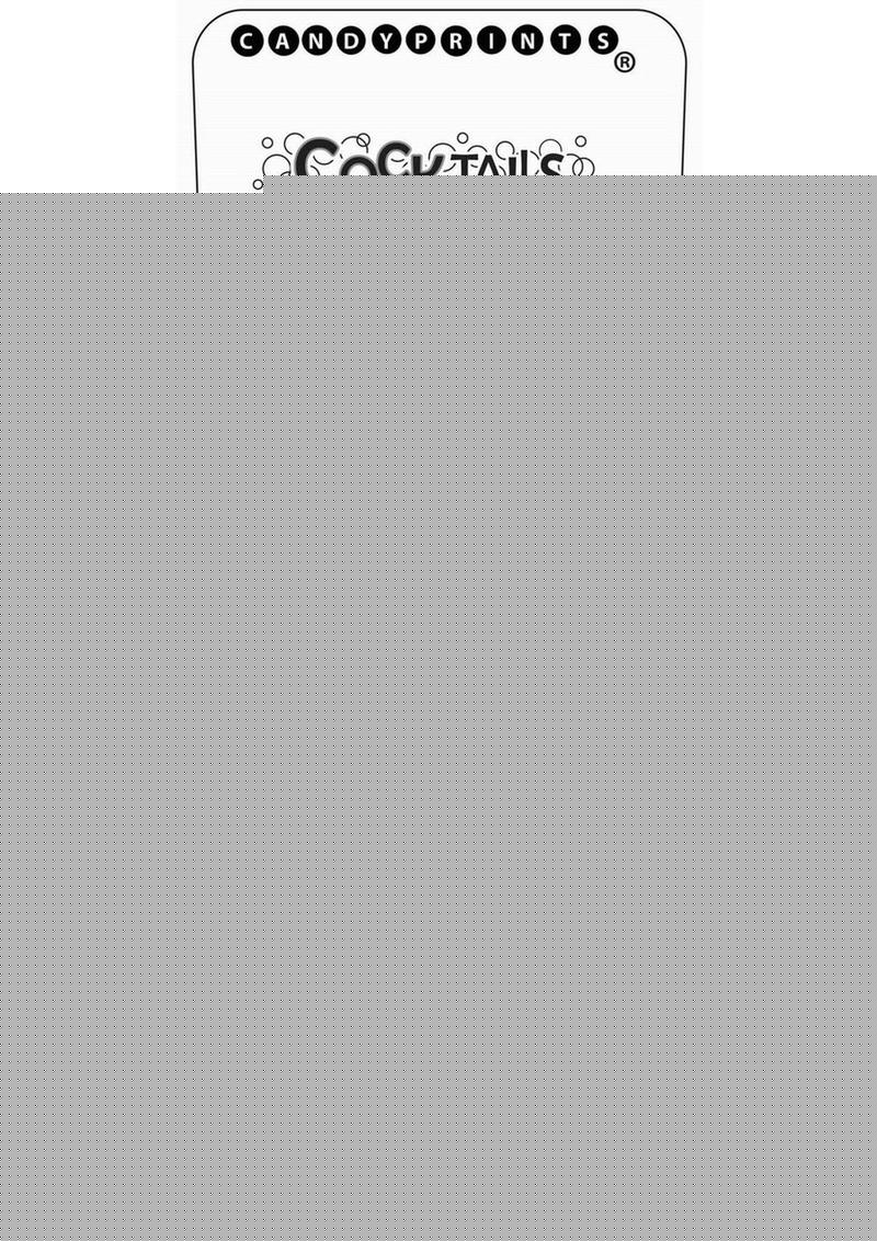 Candyprints Pina Colada Cocktail Sucker