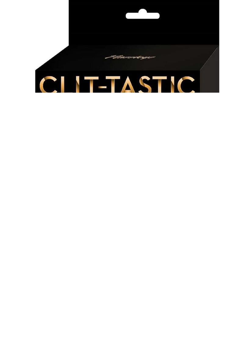 Clit-Tastic Rose Bud Dual Massager Rechargeable Silicone with Clitoral Stimulator - Red