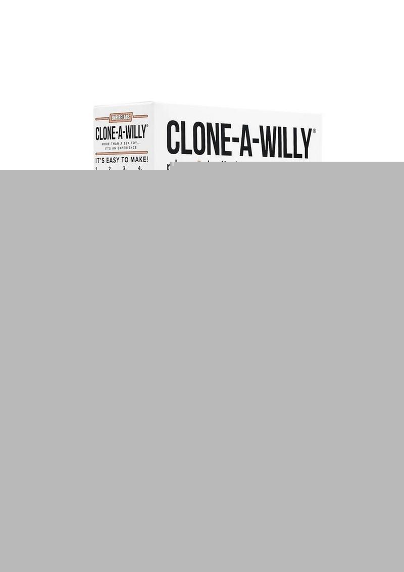 Clone-A-Willy Plus Balls Silicone Dildo Molding Kit with Bullet Vibrator and Remote Control