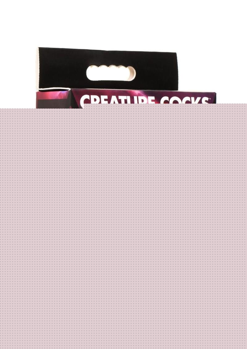 Creature Cocks Slitherine Silicone Cock Ring - Purple