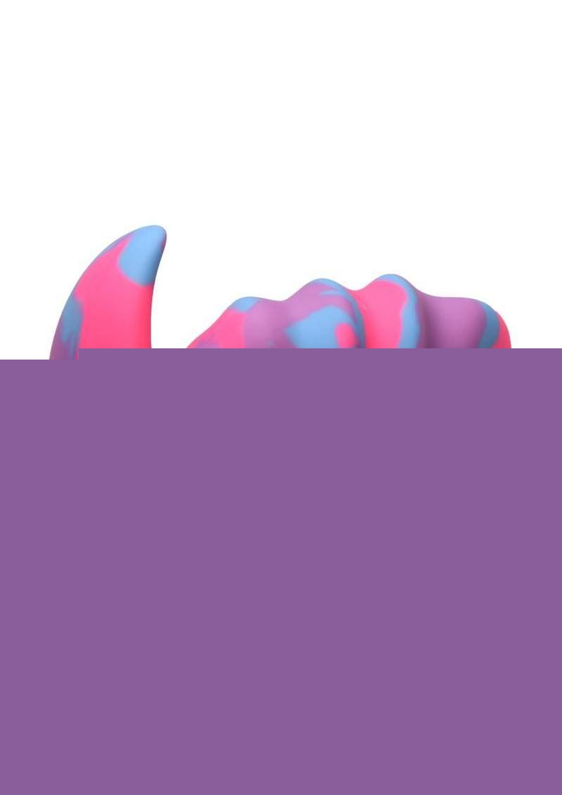 Creature Cocks Unicorn Swirl Silicone Butt Plug