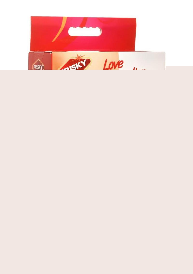 Frisky Love Connection Silicone Panty Vibe with Remote Control - Red