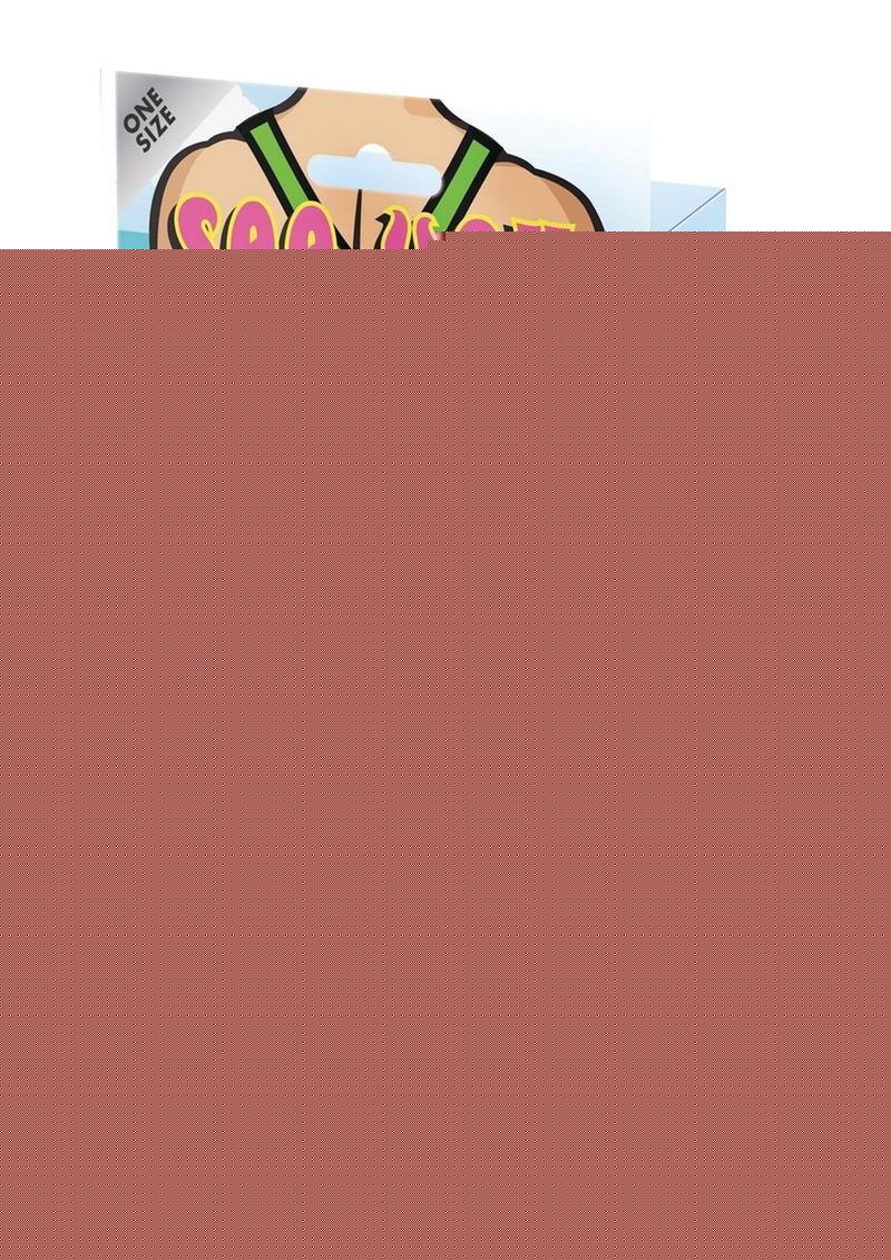 Fundies Mankini with Fake Mustache