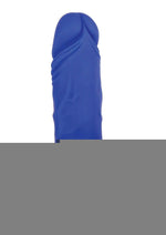 Gender X Semi Sweet Tart Color Changing Silicone Dildo - Blue/Purple