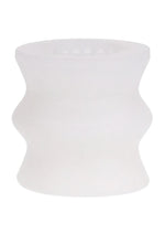 Goodhead Helping Head Silicone Stroker - Frost/White