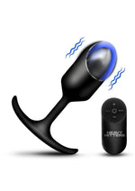 Heavy Hitters Vibrating Weighted Rechargeable Silicone Anal Plug
