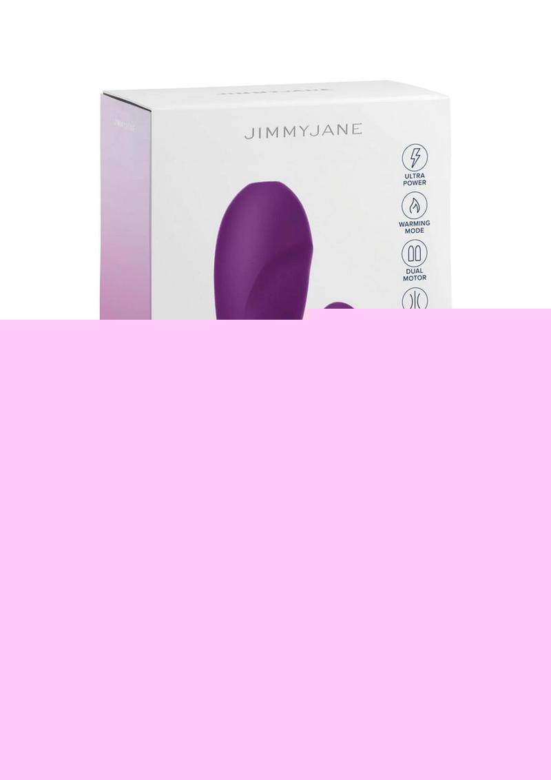Jimmyjane Reflexx Rabbit 1 Rechargeable Silicone Vibrator - Purple