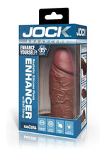 Jock Enhancers Silicone Penis Extension Sleeve - Chocolate