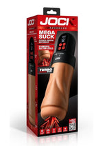 Jock Sucking and Vibrating Rechargeable Masturbator - Vanilla