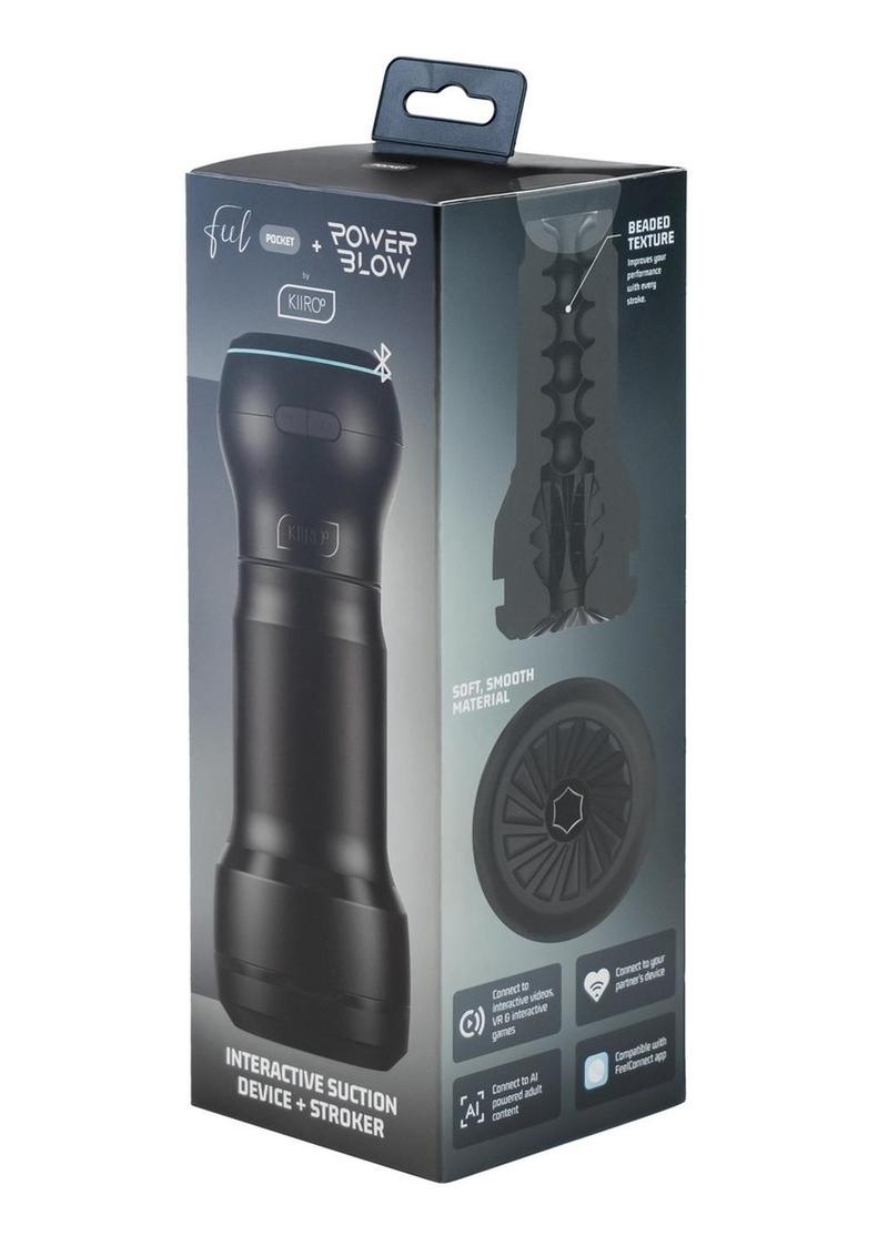 Kiiroo Powerblow and Pocket Stroker Combo - Black