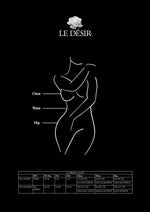 Le Desir Duo Net Key Hole Bra