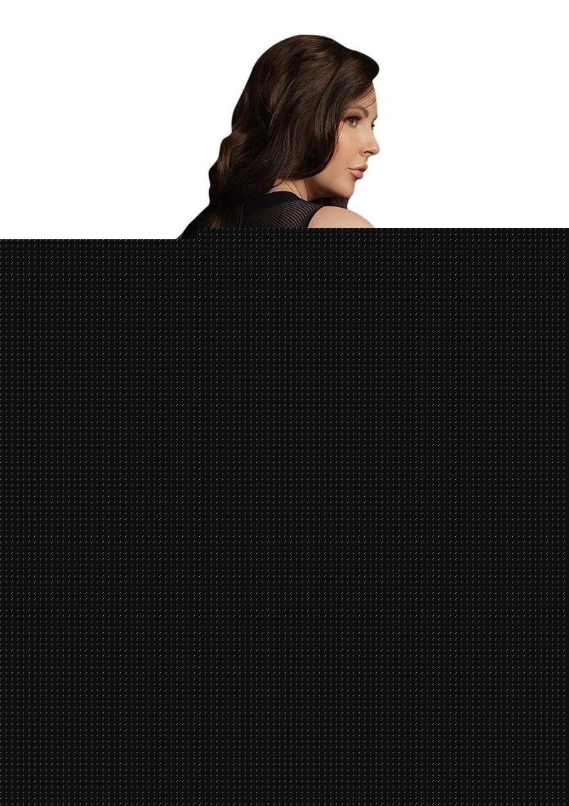 Le Desir Duo Net Open Cup Mini Dress - Black - Queen