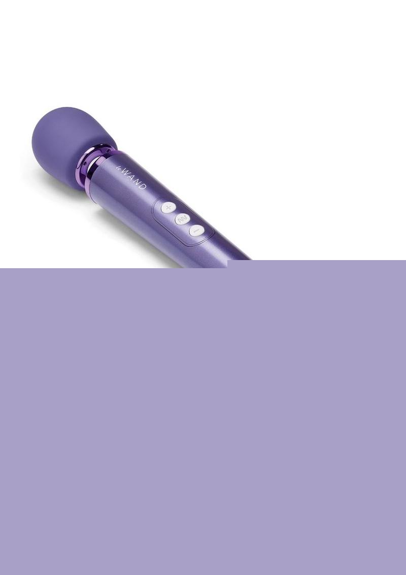 Le Wand Petite Rechargeable Silicone Vibrating Massager - Purple/Violet