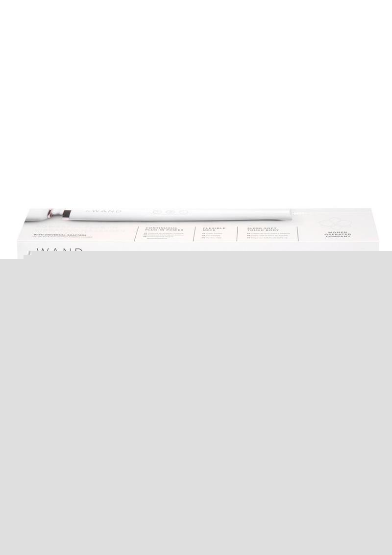 Le Wand Plug-In Massager - Sky - White