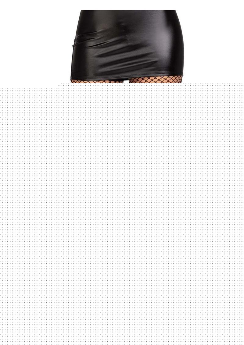 Leg Avenue Opaque Flame Tights with Fishnet Top - Black - One Size