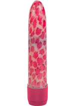 Leopard Waterproof Mini Massager - Pink - 4.5in