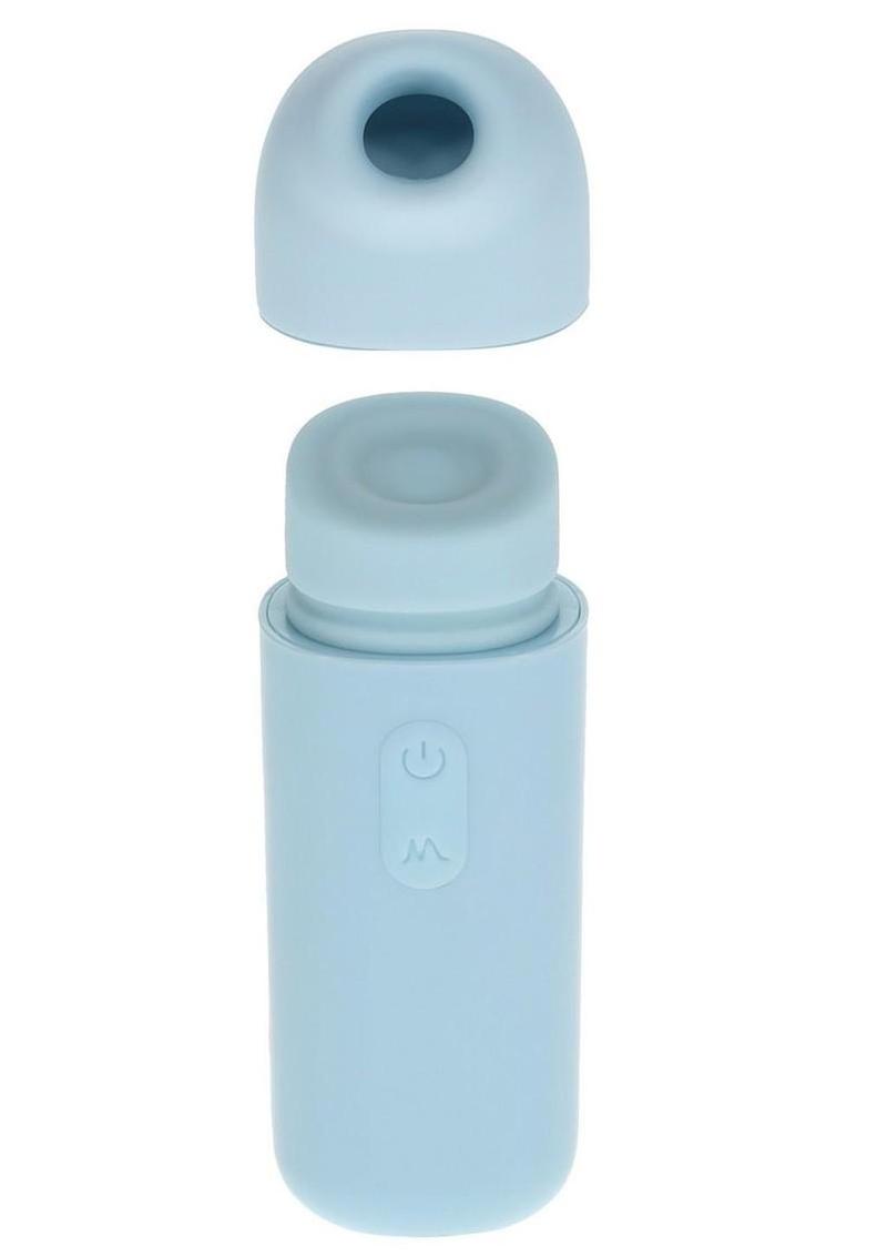 Loveline Sweetie Airtaptech 10 Function Silicone Rechargeable Clitoral Stimlulator - Blue