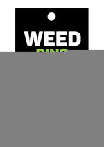 Marijuana Leaf Green Enamel Pin - Black/Green