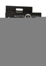 Master Series Ass Rattler Weighted Inflatable Silicone Anal Plug - Black