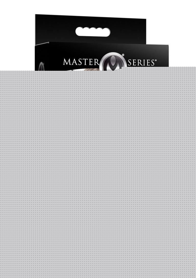 Master Series Captivate Collar with Body Chain - Red