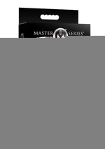 Master Series Captivate Collar with Body Chain - Red