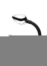 Master Series Tug + Plug Aluminum Cock and Ball Ring with Anal Plug