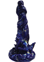 Monster Romance Demon Thrasher Rechargeable Silicone Dong - Purple