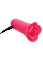 Naughty Bits Lily Licker Mini Flower Flicker Rechargeable Silicone Vibrator