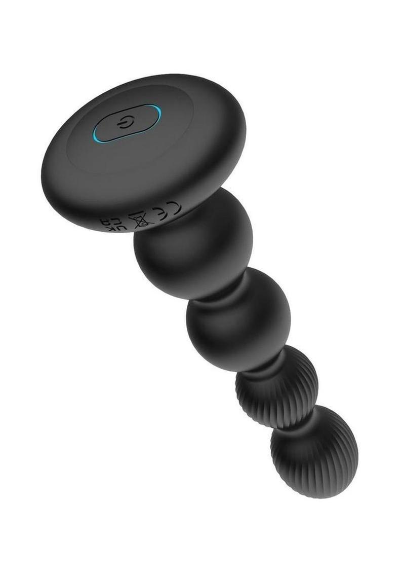 Nexus Tornado Rechargeable Silicone Rotating Beaded Probe with Remote
