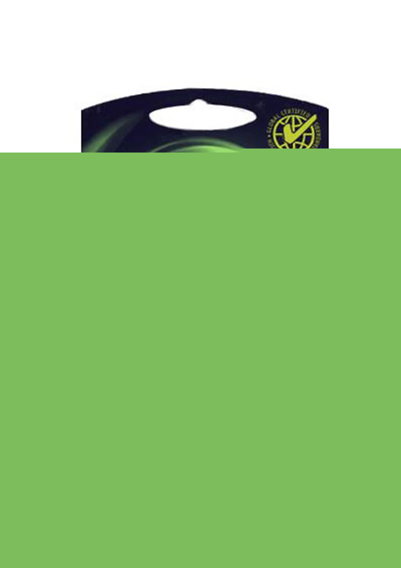 Night Light Glow In The Dark Condoms Lubricated - Glow In The Dark/Green - 3 Pack