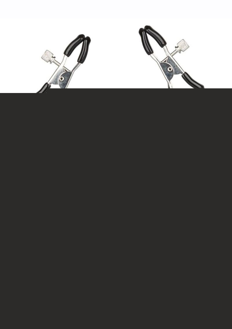 Nipple Play Playful Tassels Nipple Clamps - Black