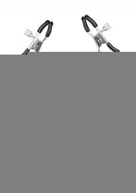 Nipple Play Playful Tassels Nipple Clamps - Black