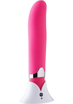 Nu Sensuelle Curve Rechargeable Silicone Vibrator - Pink